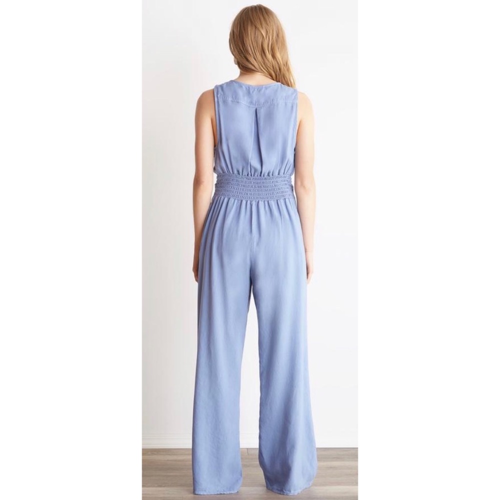❎SOLD Cloth & Stone Wide Leg Jumpsuit Wrap Breezy - Picture 2 of 15